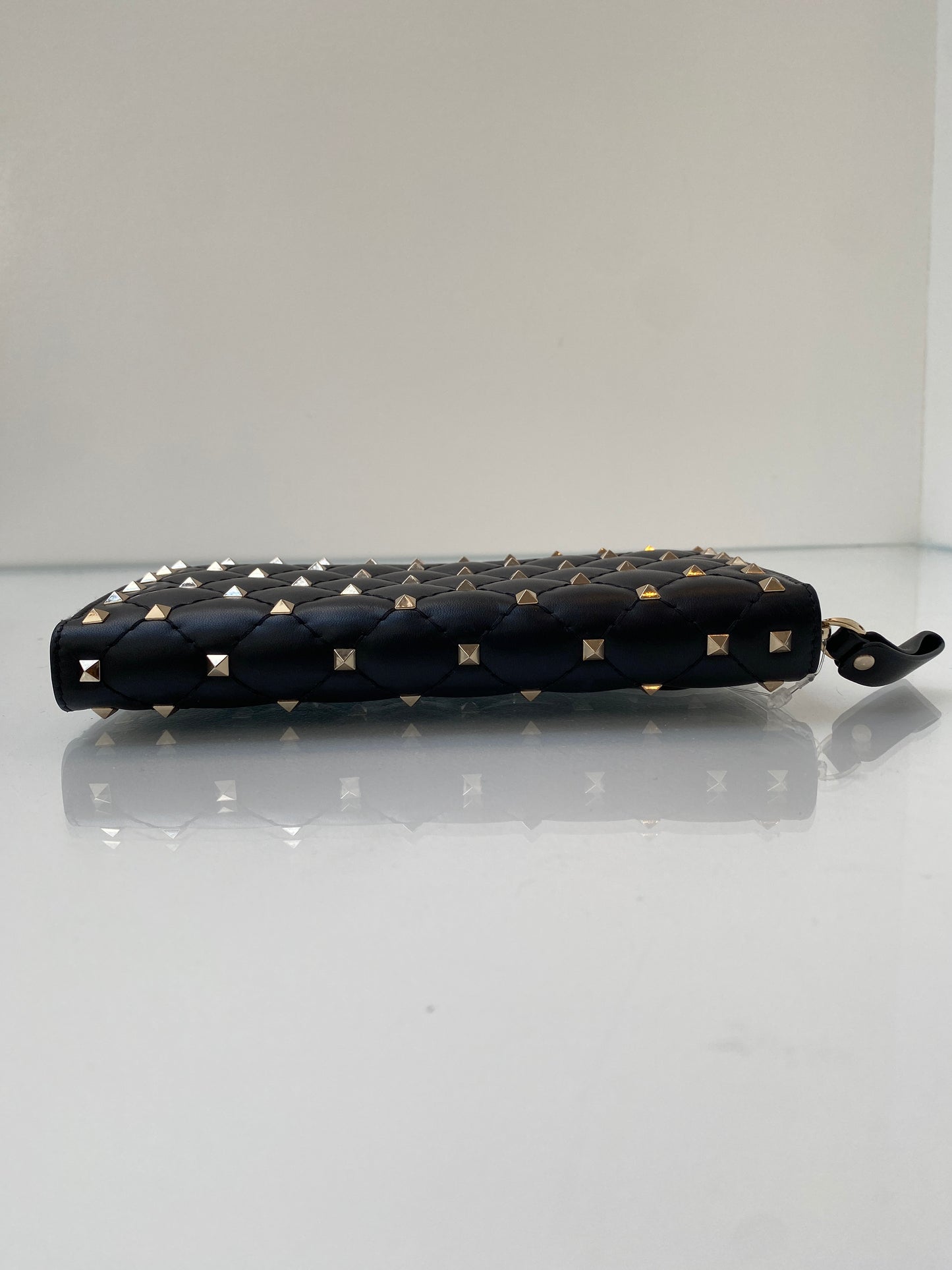 Valentino Studded Zippy Wallet