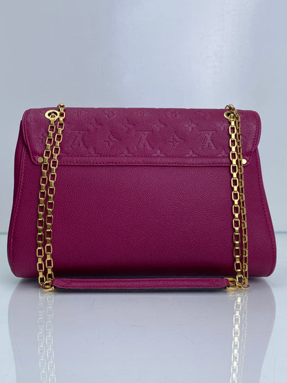 Louis Vuitton Fuschia Empreinte Saint Germaine MM GHW