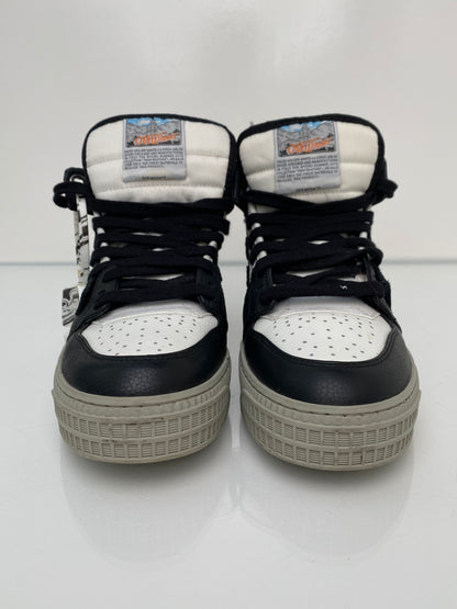 Off White Black & White High Tops, 38