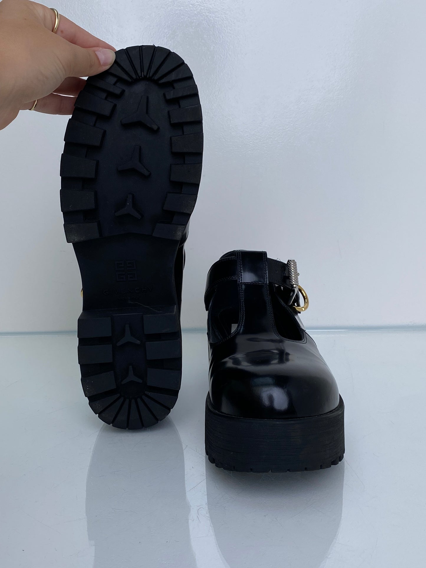 Givenchy Black Mary Jane, 39.5