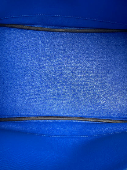 Hermes Birkin 30 Bleu Zellige Togo GHW #U