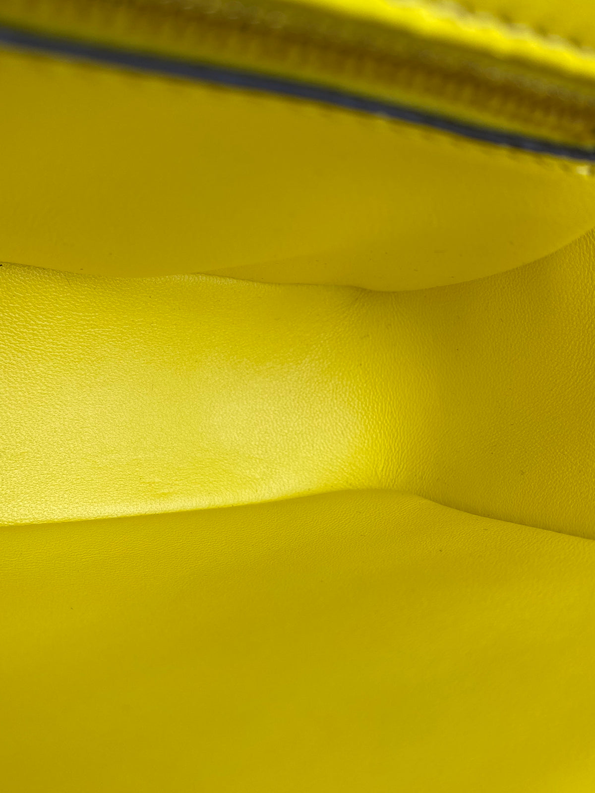 Fendi Yellow Croc Baguette Bag GHW