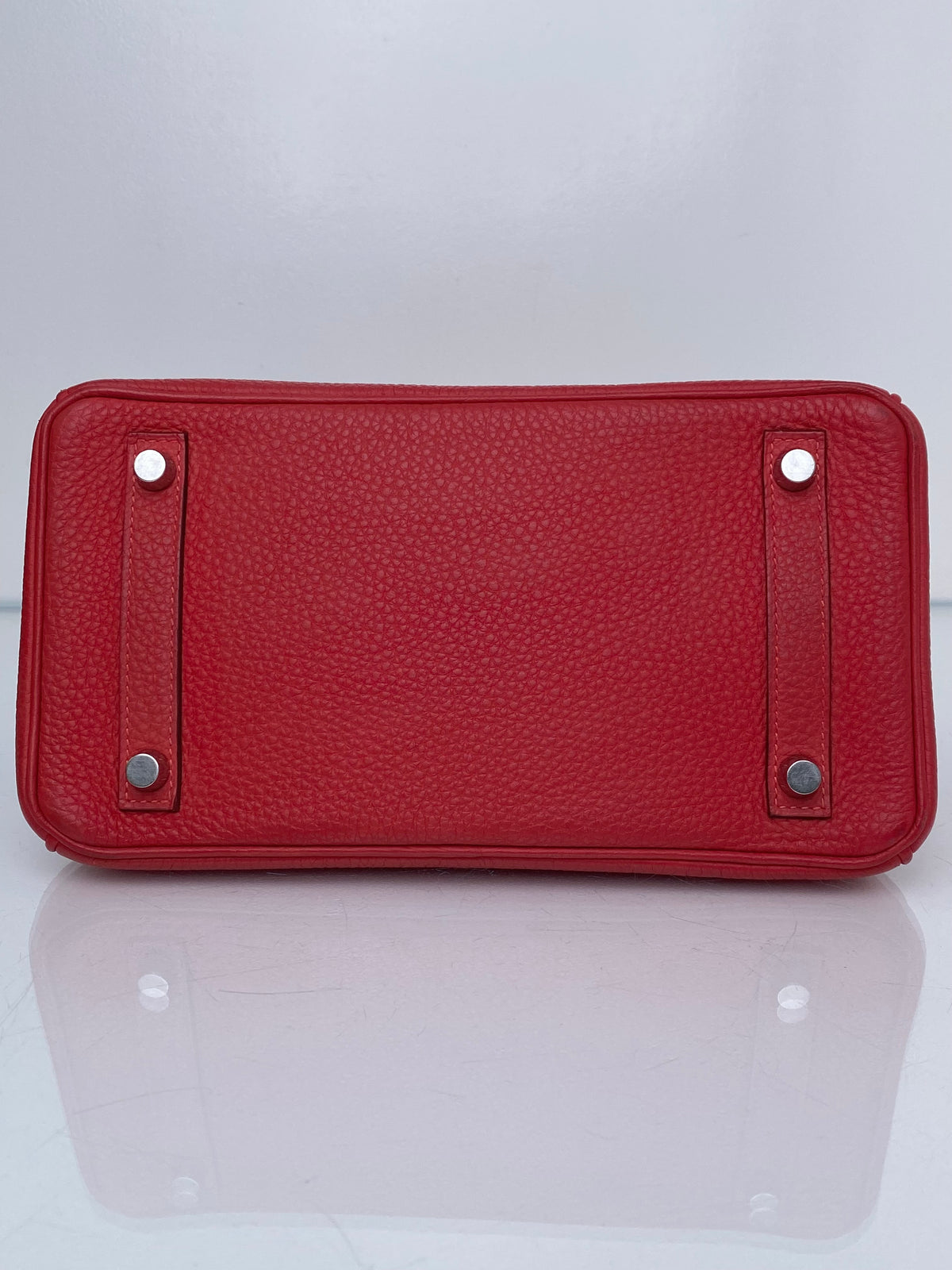 Hermes Birkin 25 Rouge Casaque Togo #C