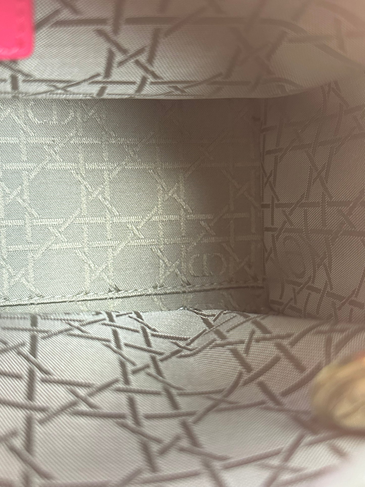 Dior Pink Cannage Lady Dior Bag GHW