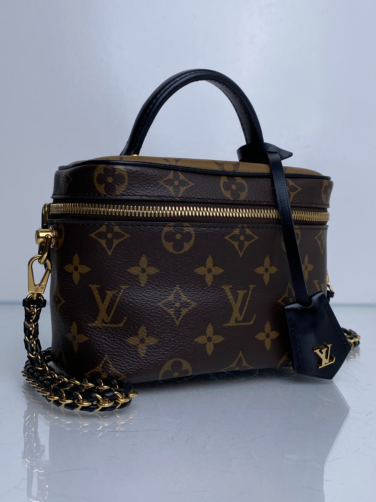 Louis Vuitton Reverse Monogram Vanity Crossbody Bag PM