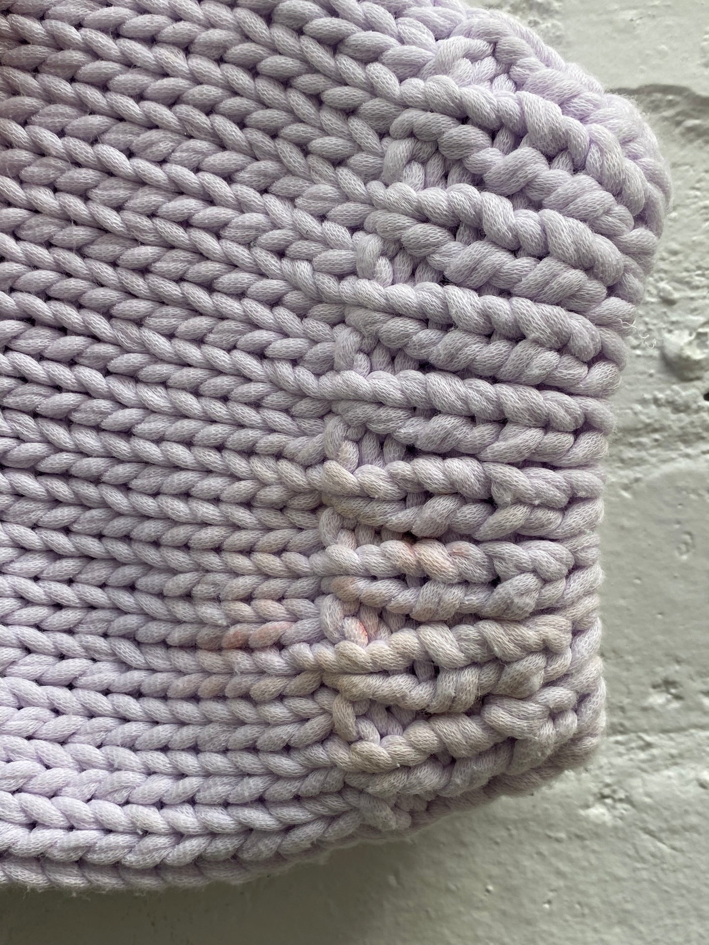 Tibi Lavender & Green Knit Sweater, XXS