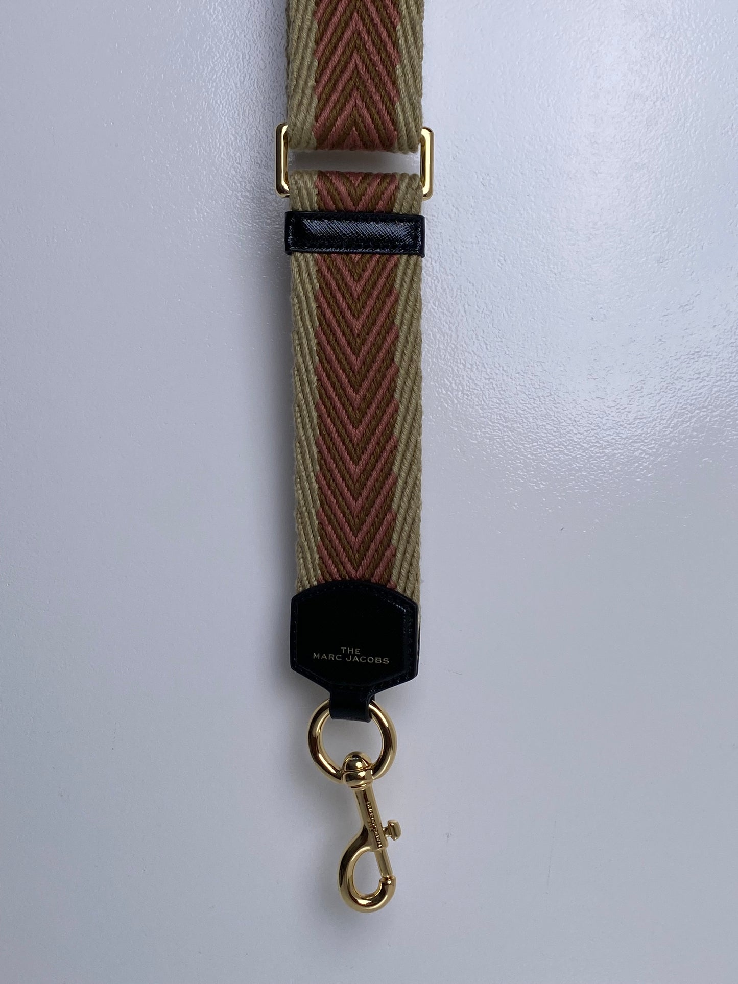Marc Jacobs Brown, Pink, & Green Arrow Strap GHW