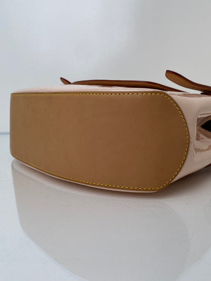 Louis Vuitton Marshmallow Monogram Vernis Biscayne Bay GM Bag