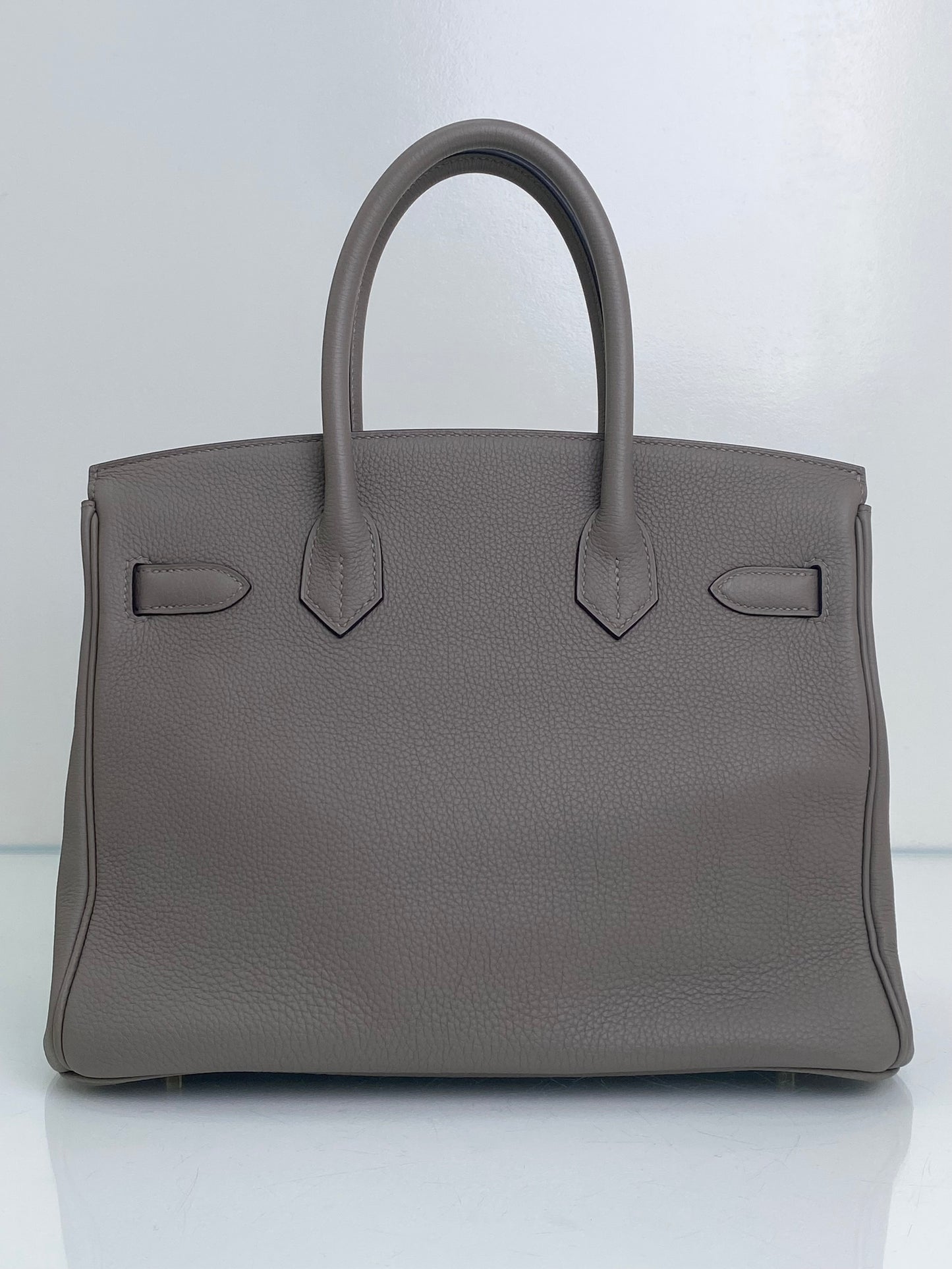 Hermes Birkin 30 Gris Asphalte Togo GHW #C