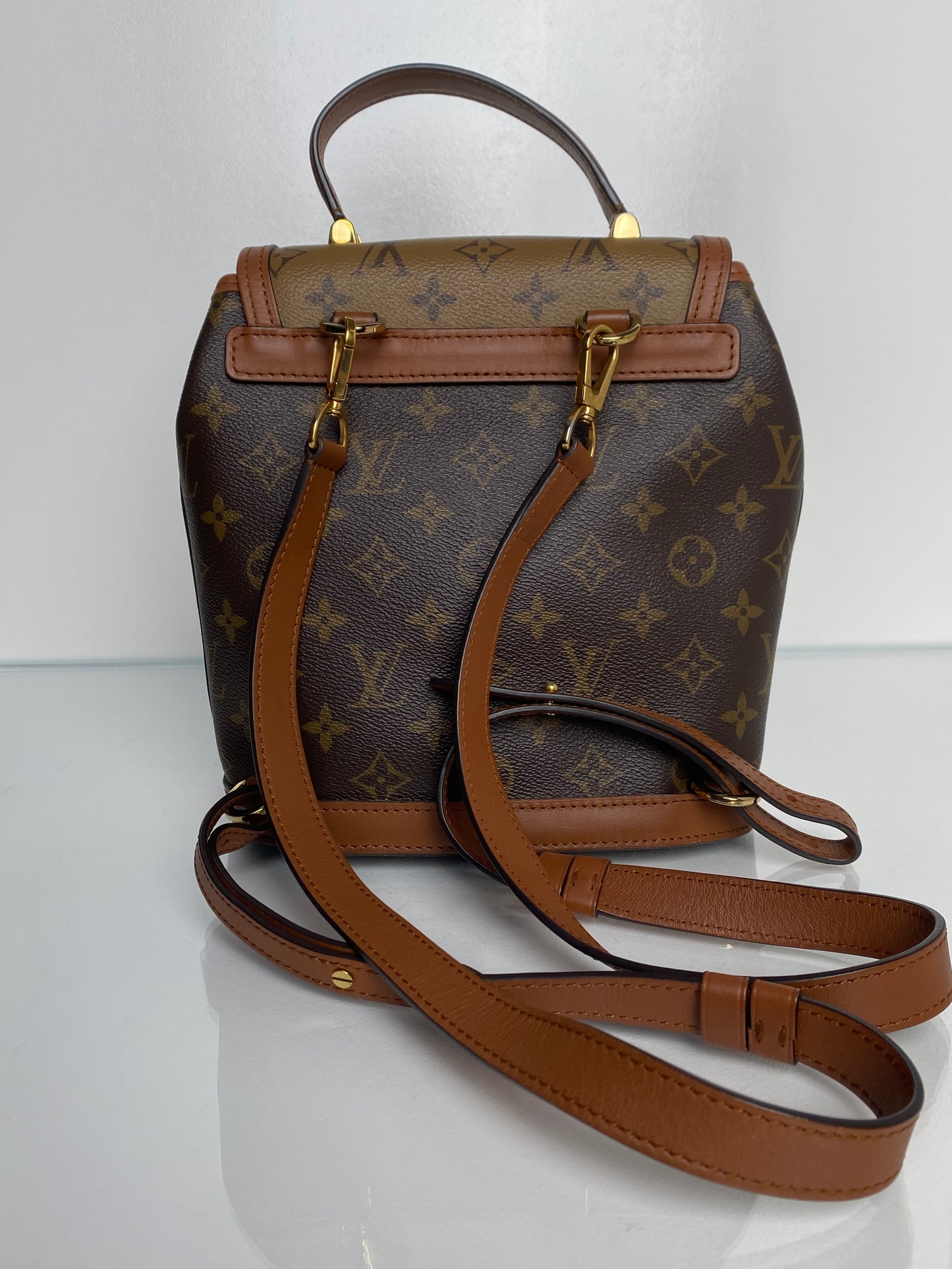 Louis Vuitton Dauphine Monogram PM Backpack GHW