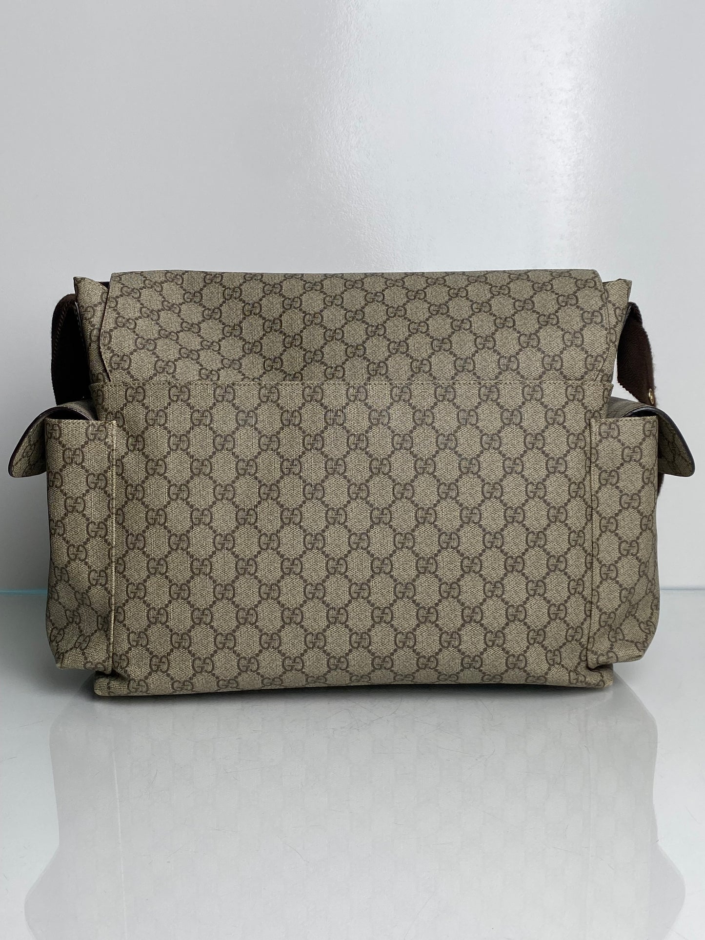 Gucci Guccisima Canvas Diaper Bag GHW
