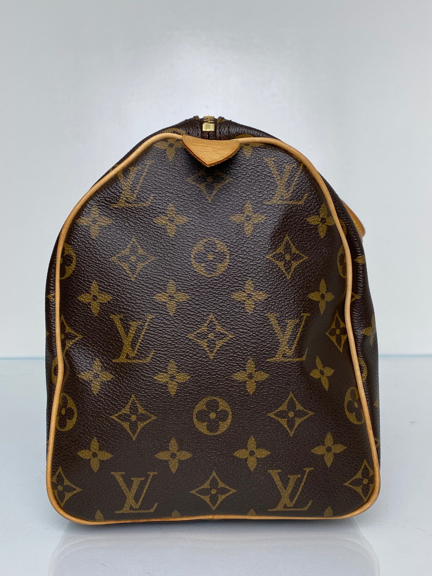 Louis Vuitton Canvas Monogram Speedy 30 Bag GHW