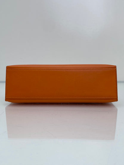 Hermes Kelly Pochette Orange Swift GHW #N
