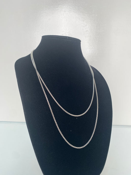 David Yurman Long Silver Chain