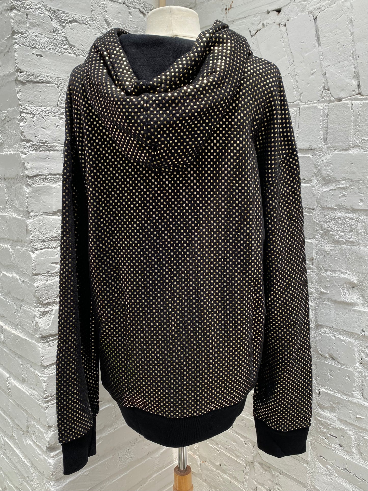 Gucci Black & Gold “Guccy” Sweatshirt, XL