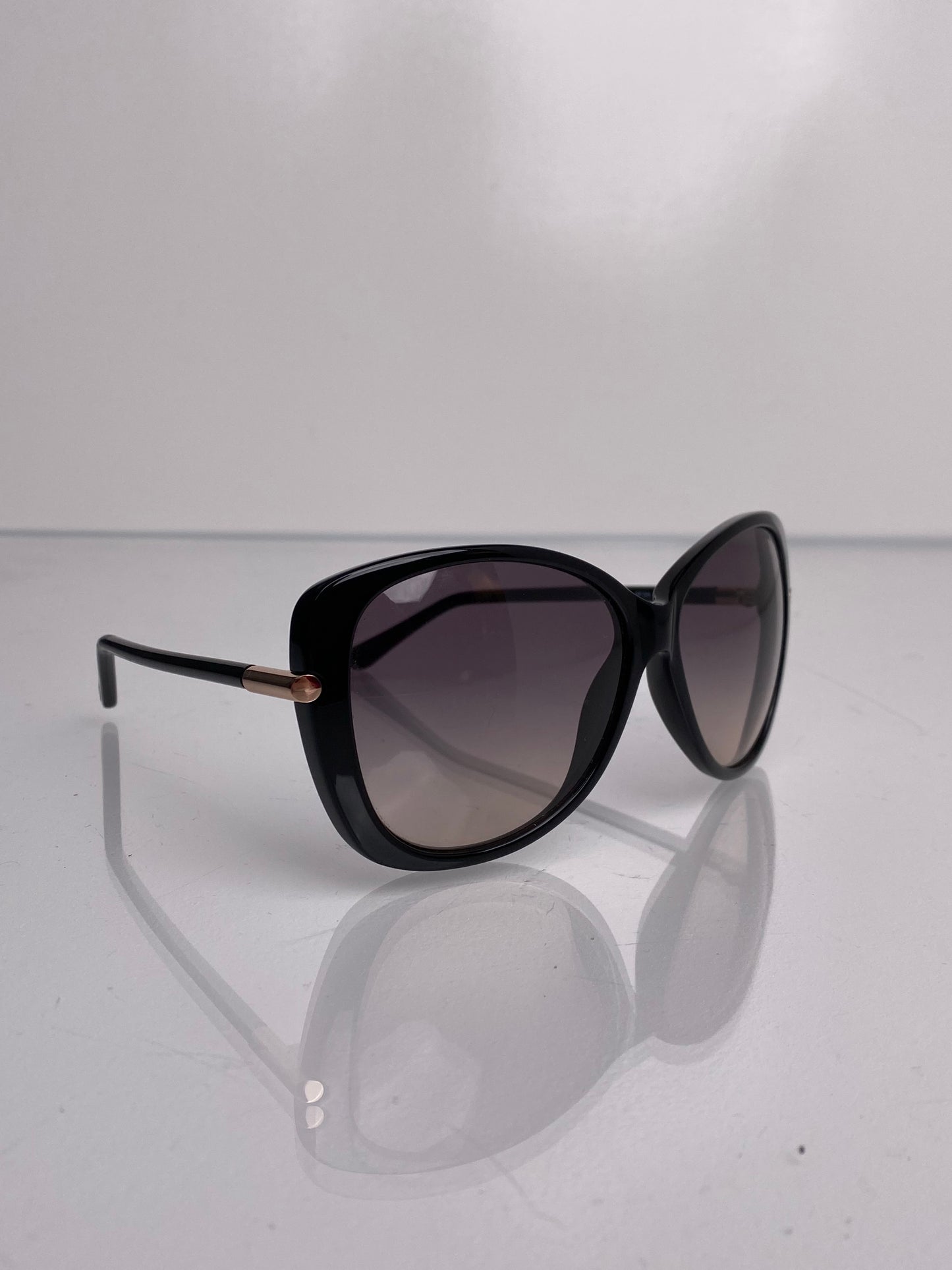 Tom Ford Black Cat Eye Sunglasses