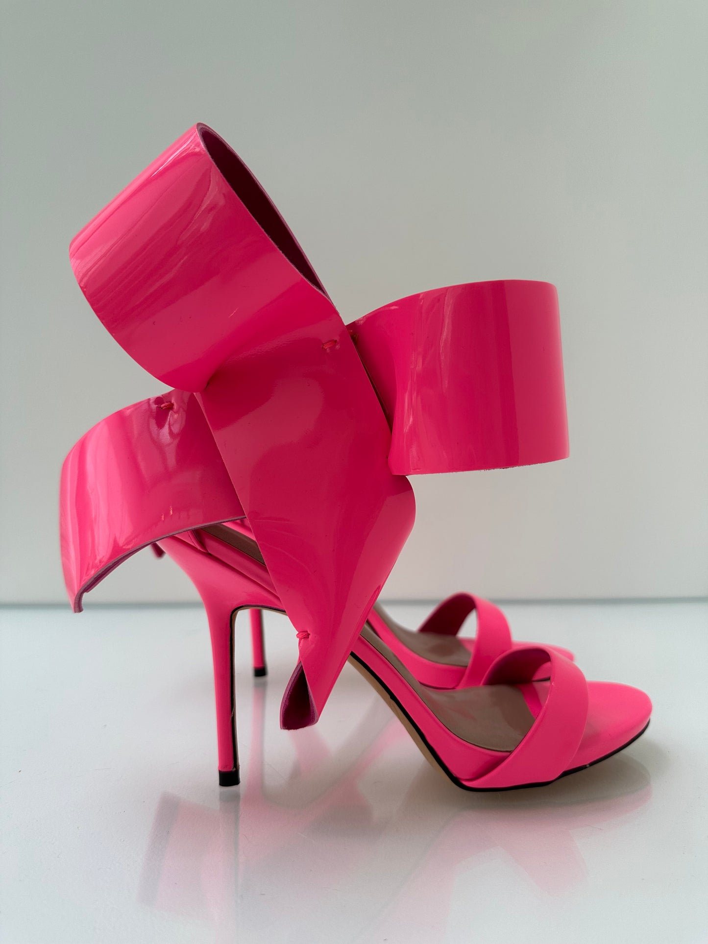 Aminah Pink Bow Heels, 7