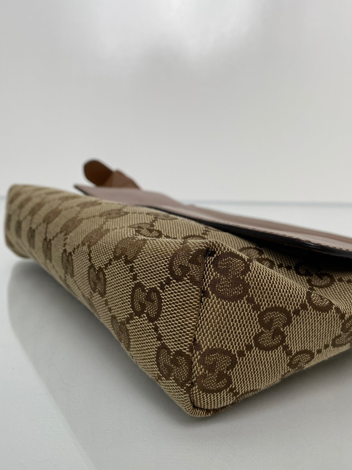 Gucci Brown Canvas Bum Bag