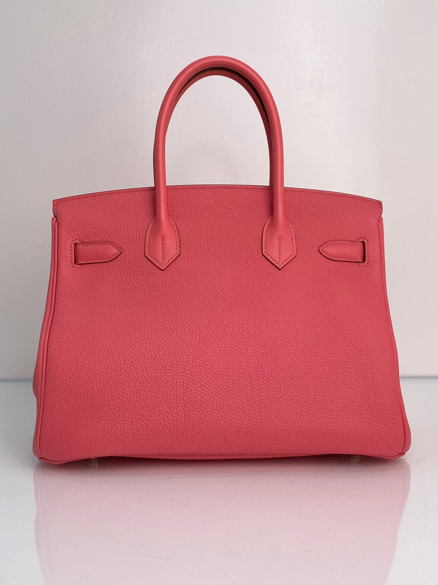 Hermes Birkin 30 Rose Lipstick Togo GHW #P