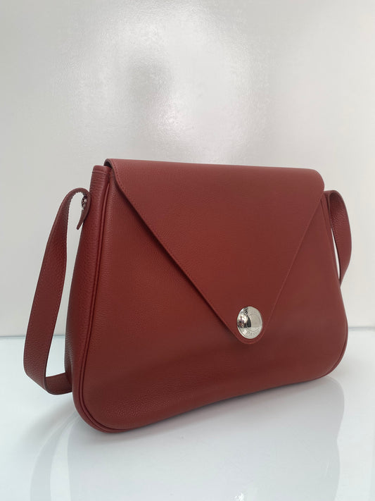 Hermes Christine Bordeaux Cornelian Togo PHW