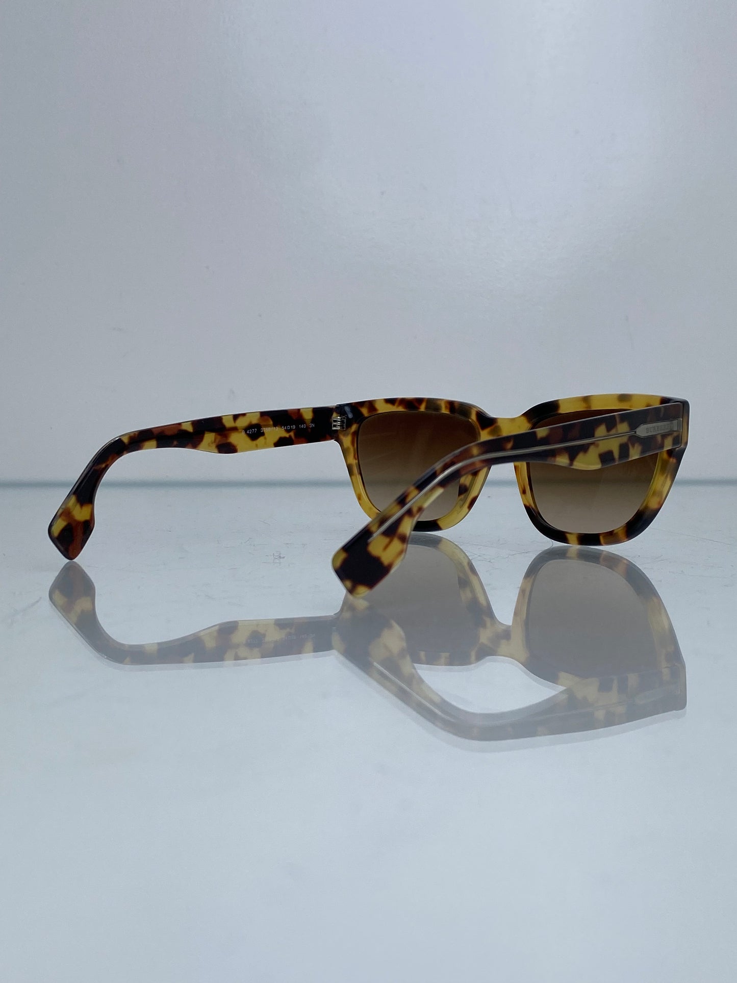 Burberry Tortoise & Silver Sunglasses
