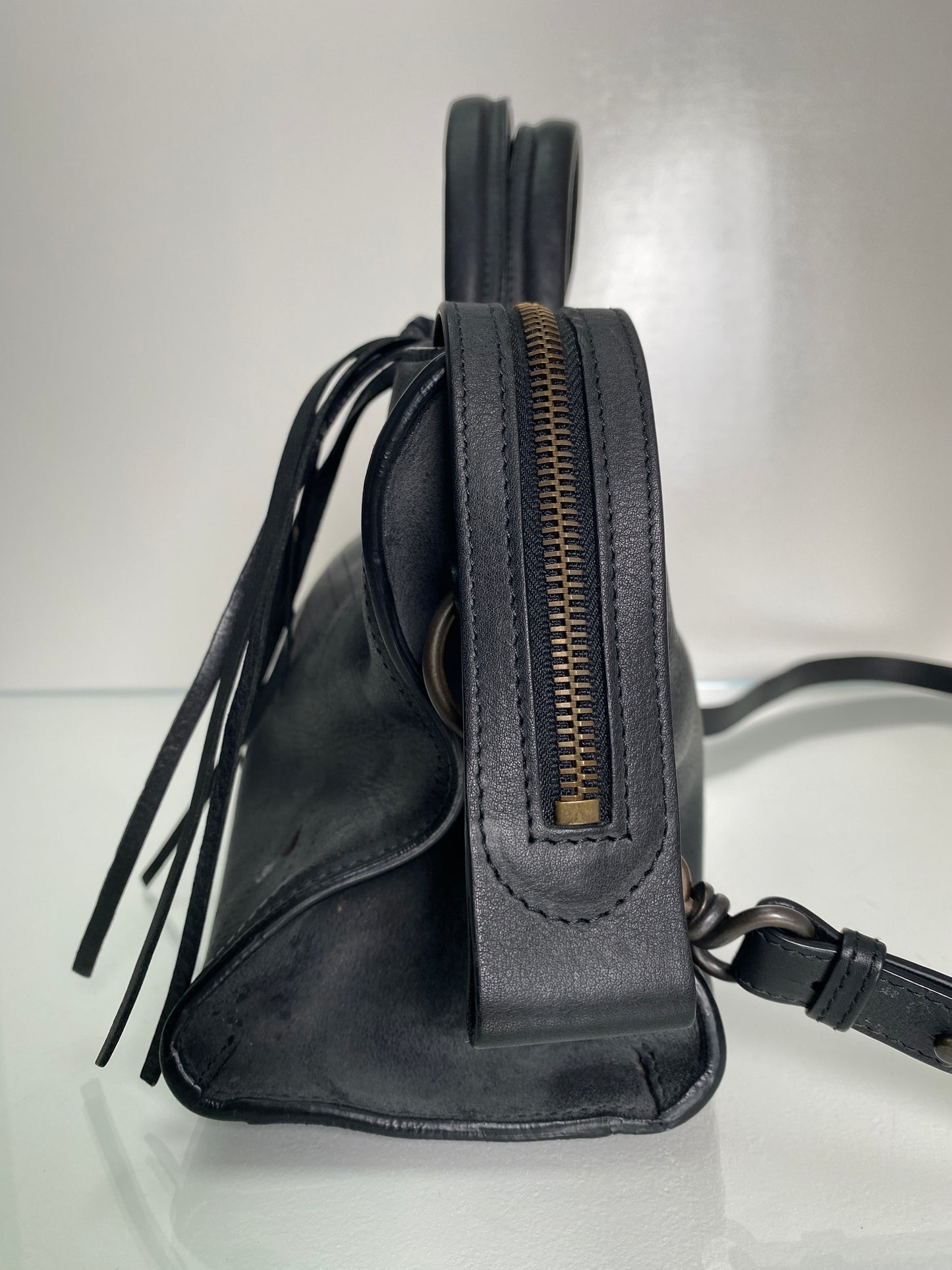 Balenciaga Small Blackout City Bag