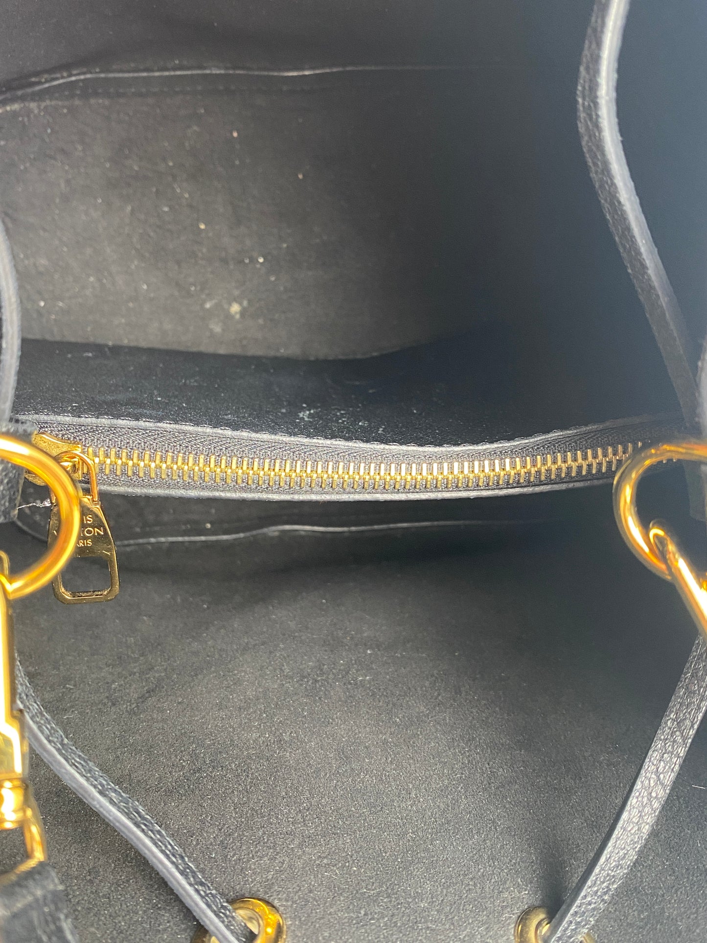 Louis Vuitton Louis Vuitton Neonoe MM Black Empriente Neonoe MM Bag GHW