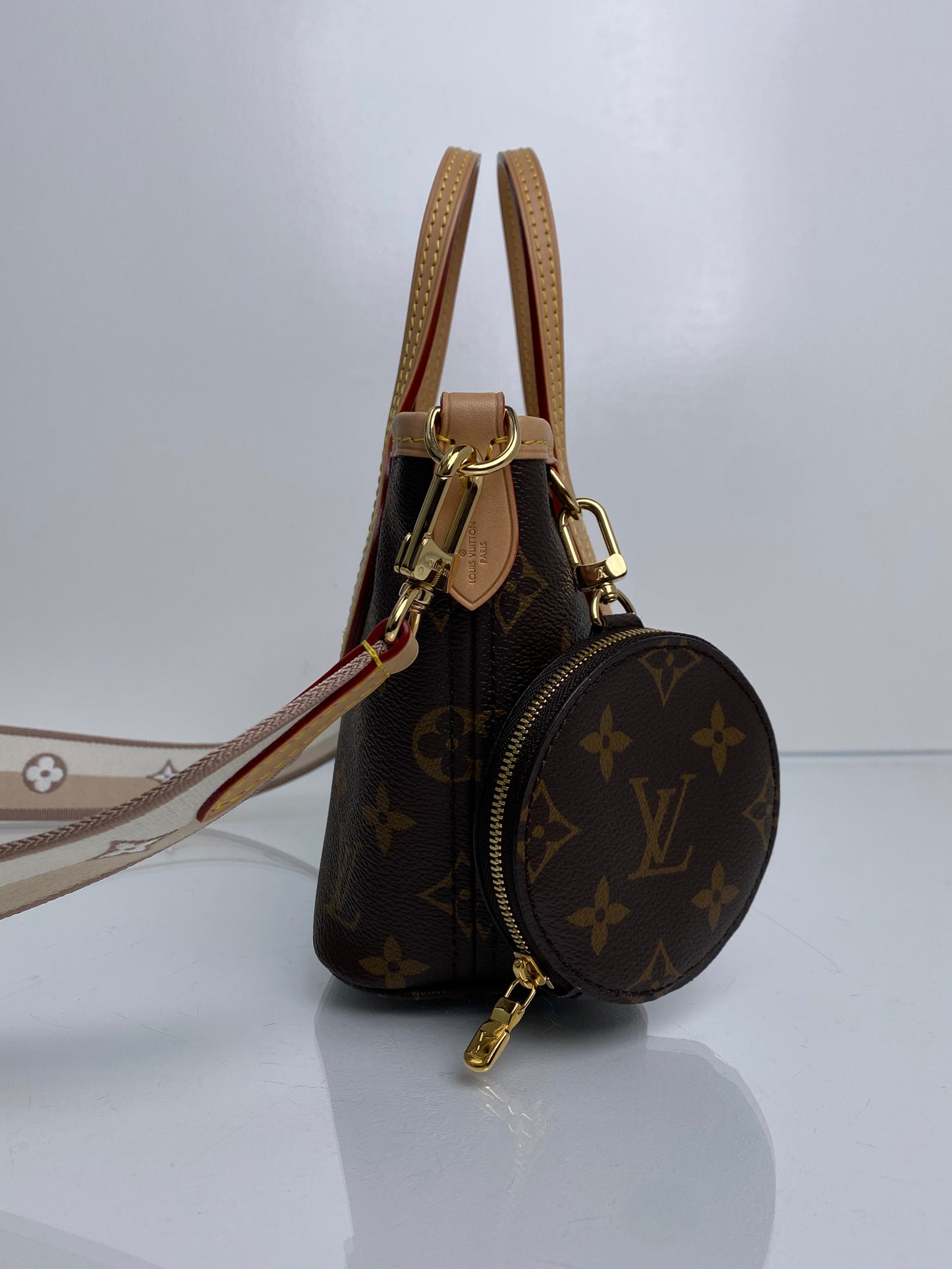 Louis Vuitton Monogram Neverfull BB Tote Shoulder Bag