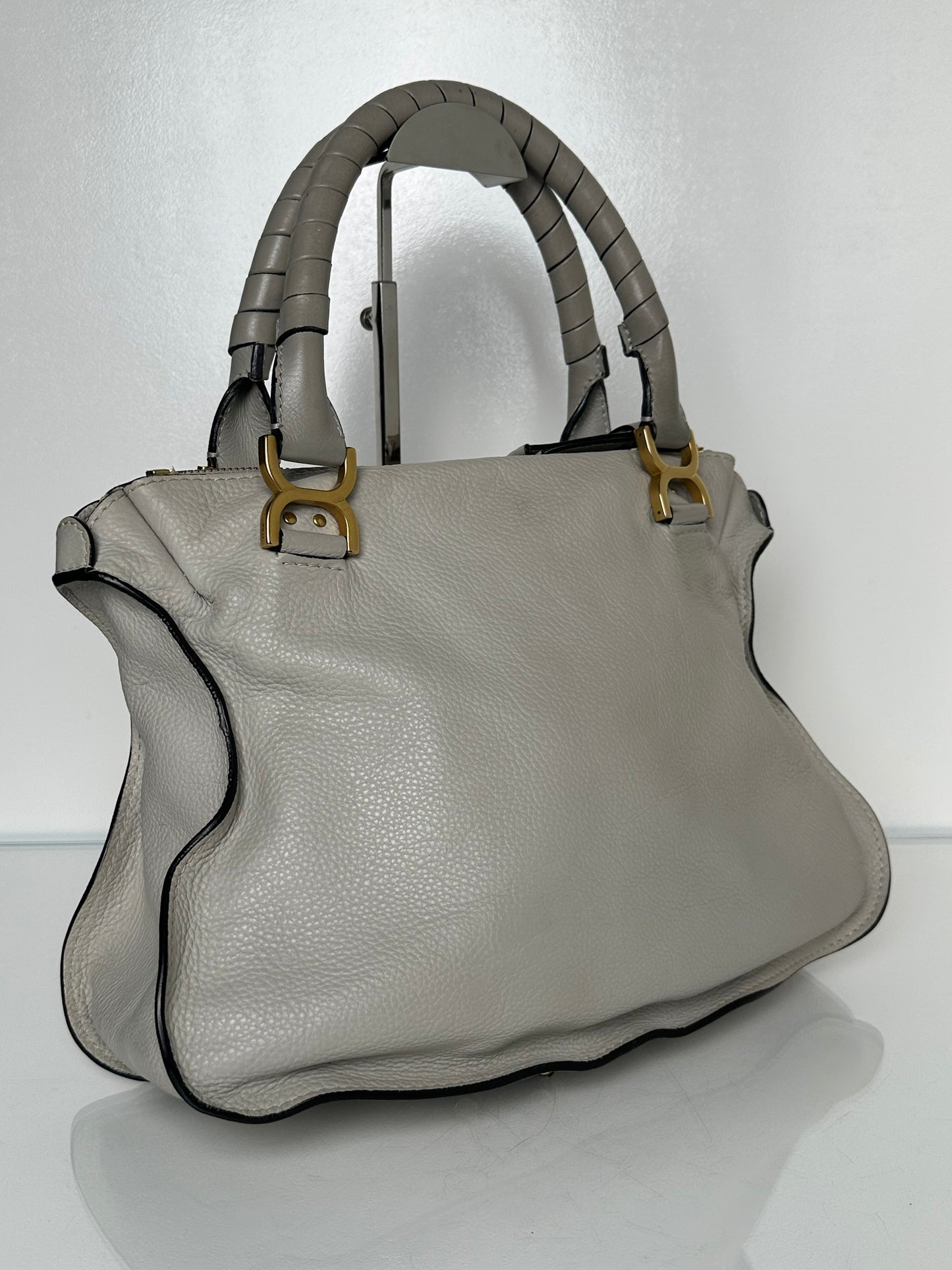 Chloe Taupe / Grey Marcie Bag GHW