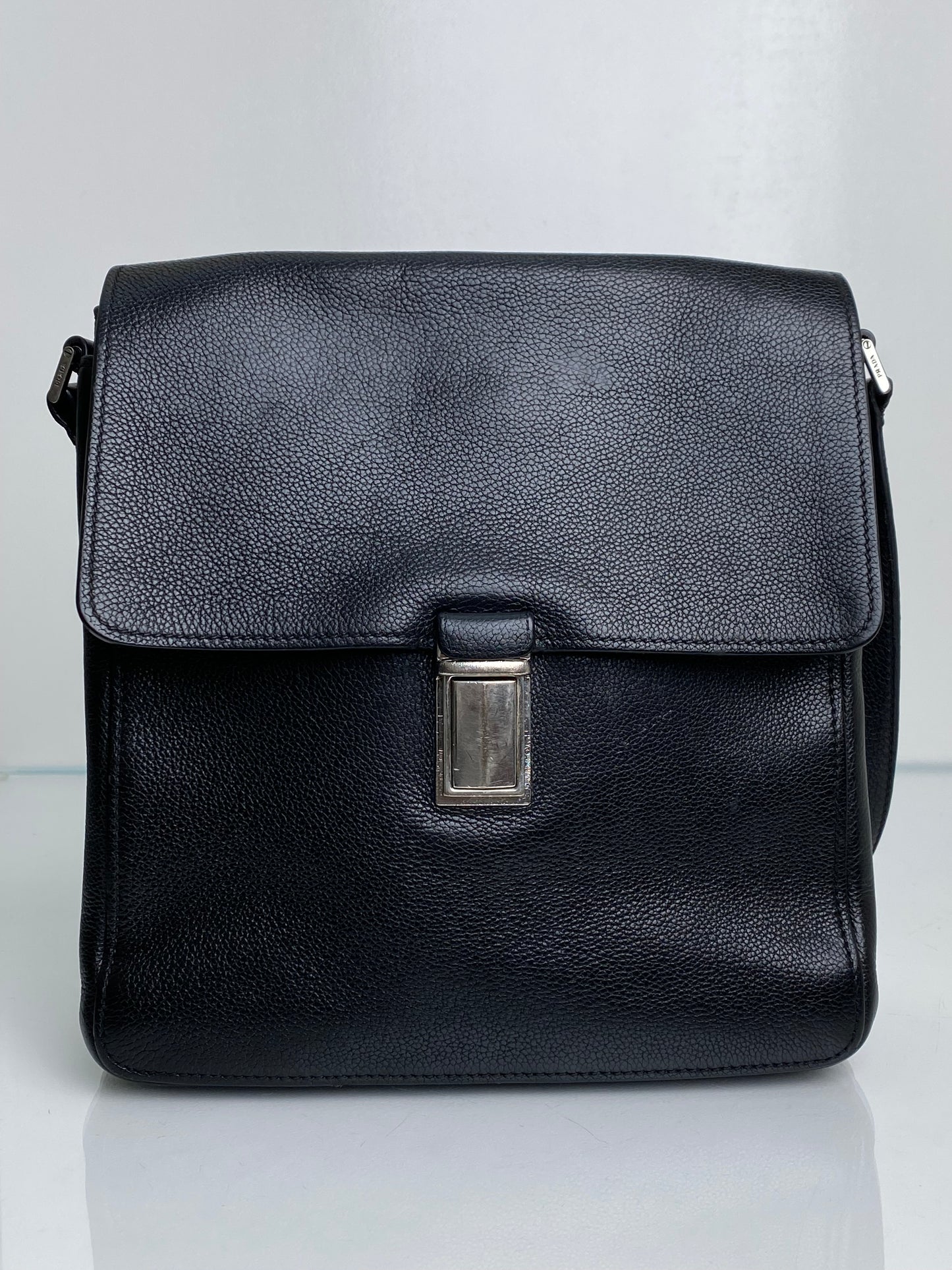 Prada Men's Black Crossbody Bag SHW