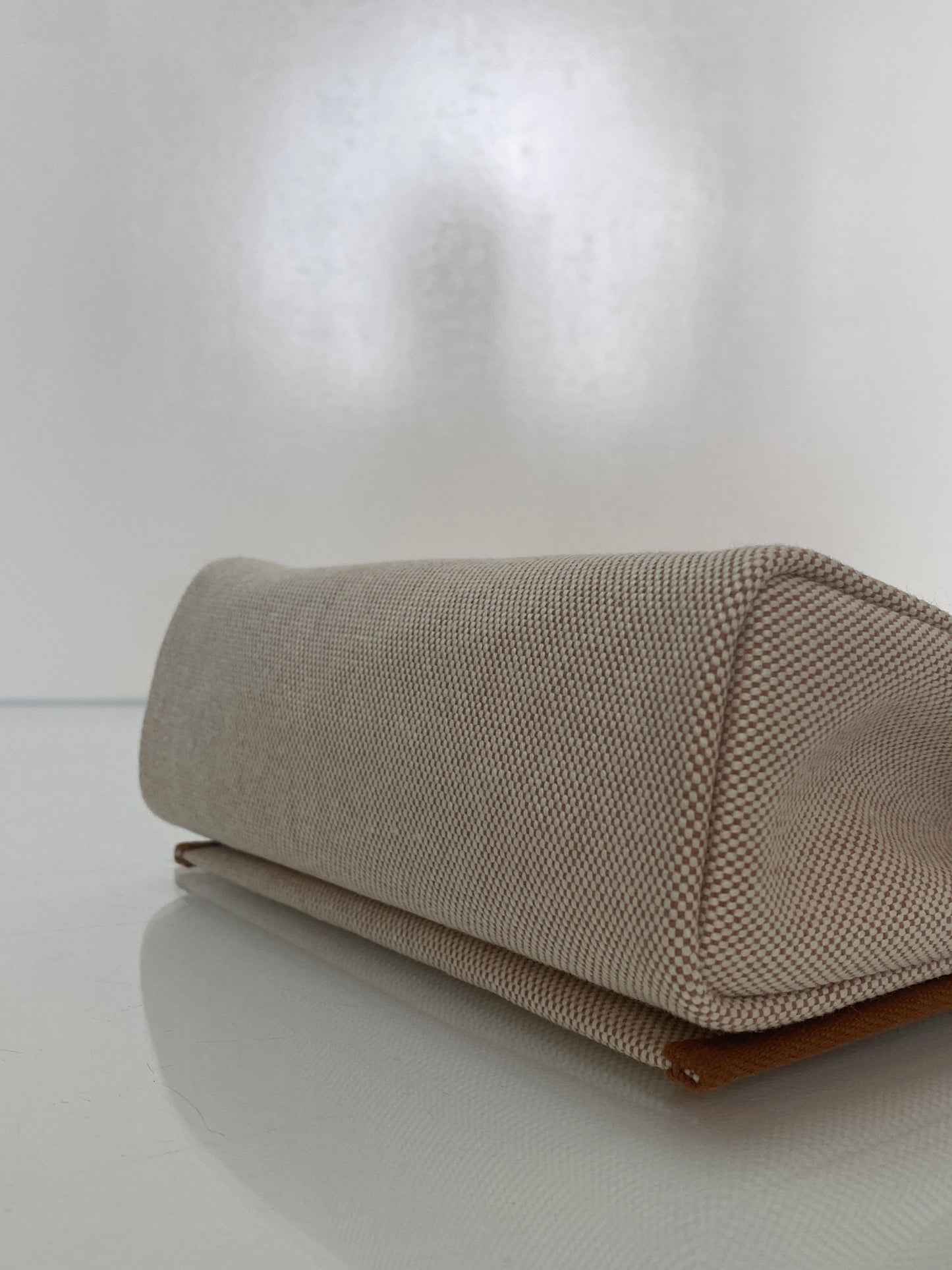 Hermes Herbag Zip 20 Écru, Beige, & Fauve SHW