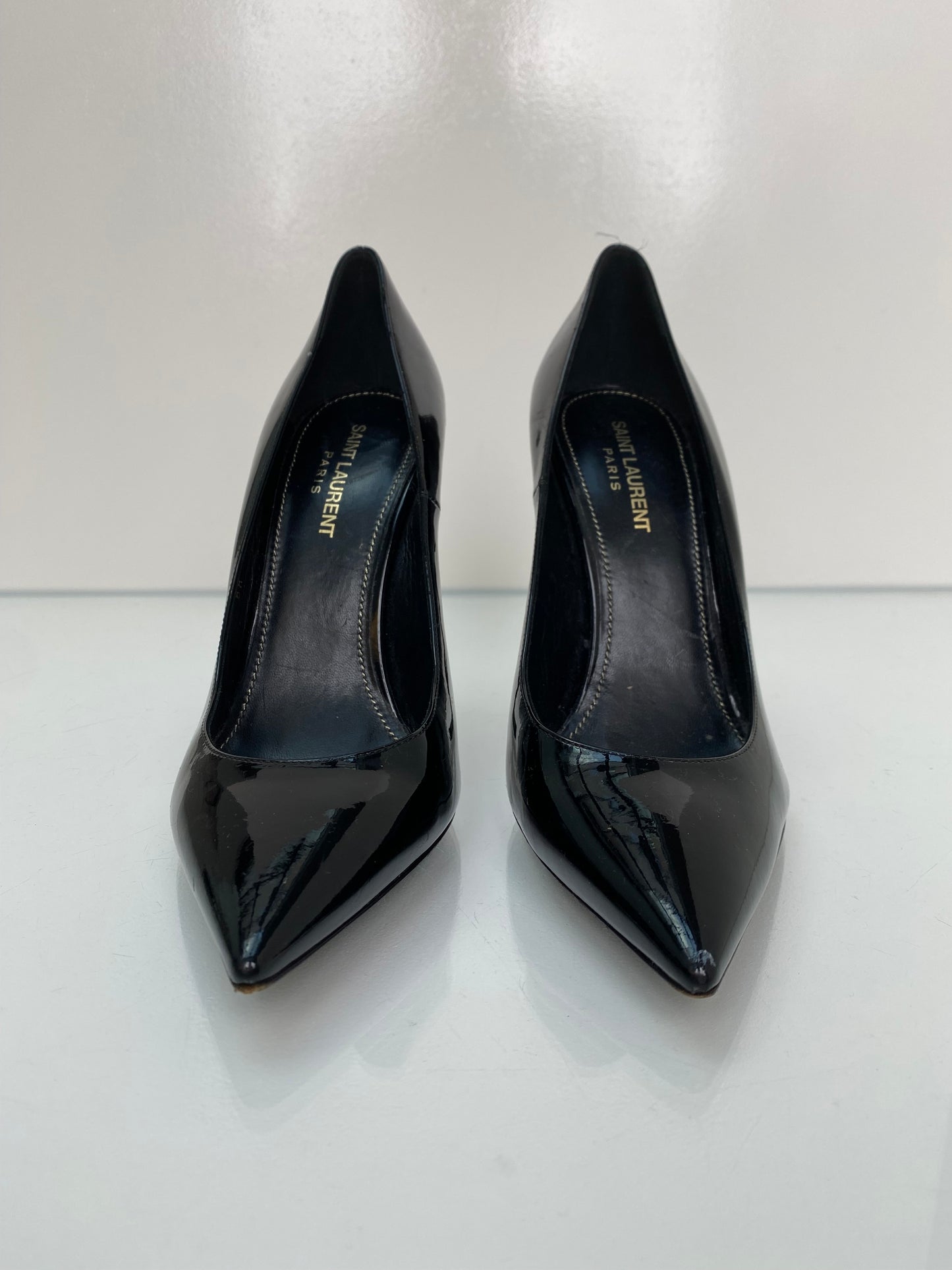 Saint Laurent Opyum Black Heels, 40