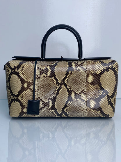 Tom Ford Black & Python Top Handle Bag RHW