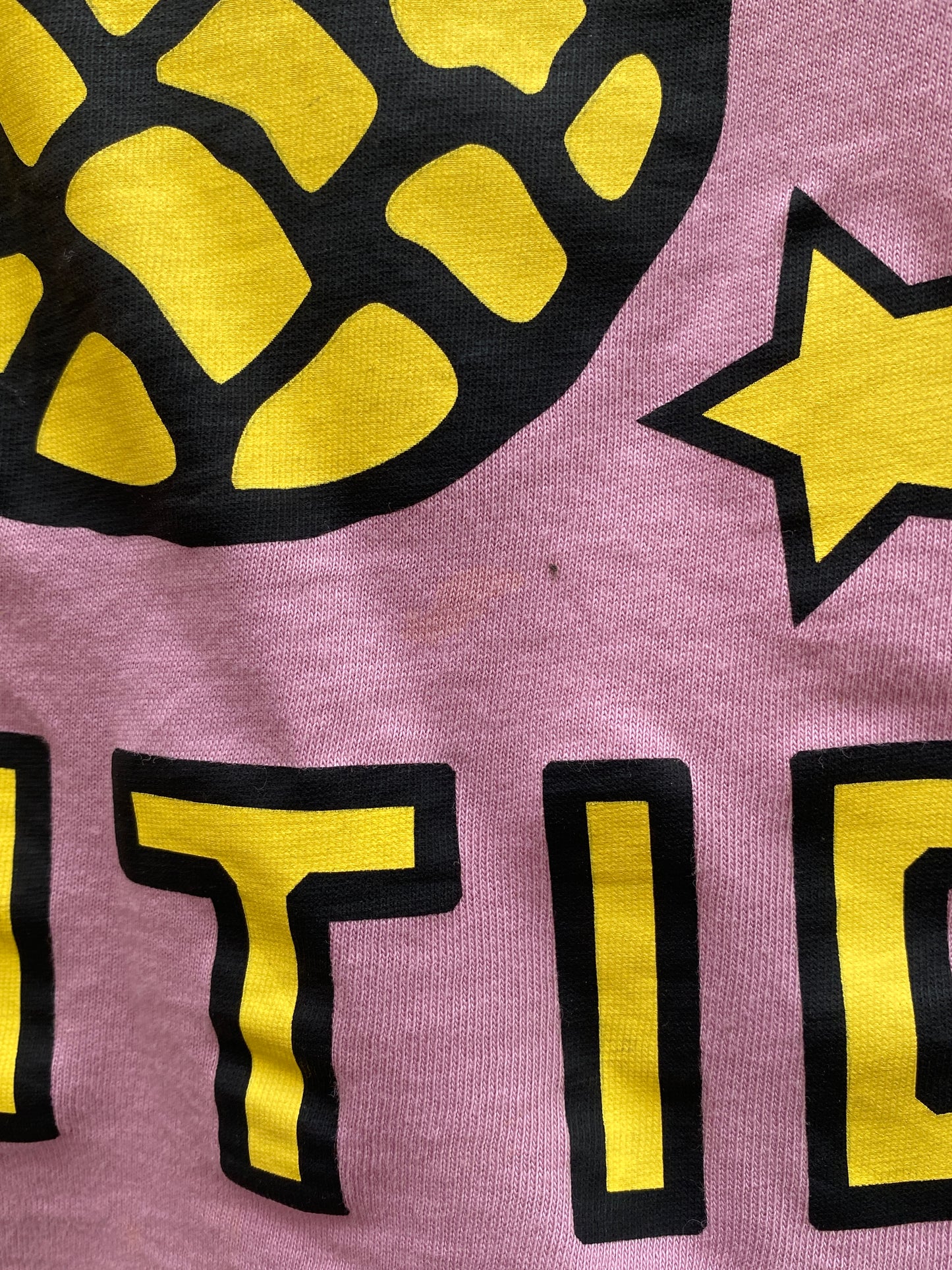 Gucci Pink & Yellow ‘Exotica’ T Shirt, XXS (As Is)