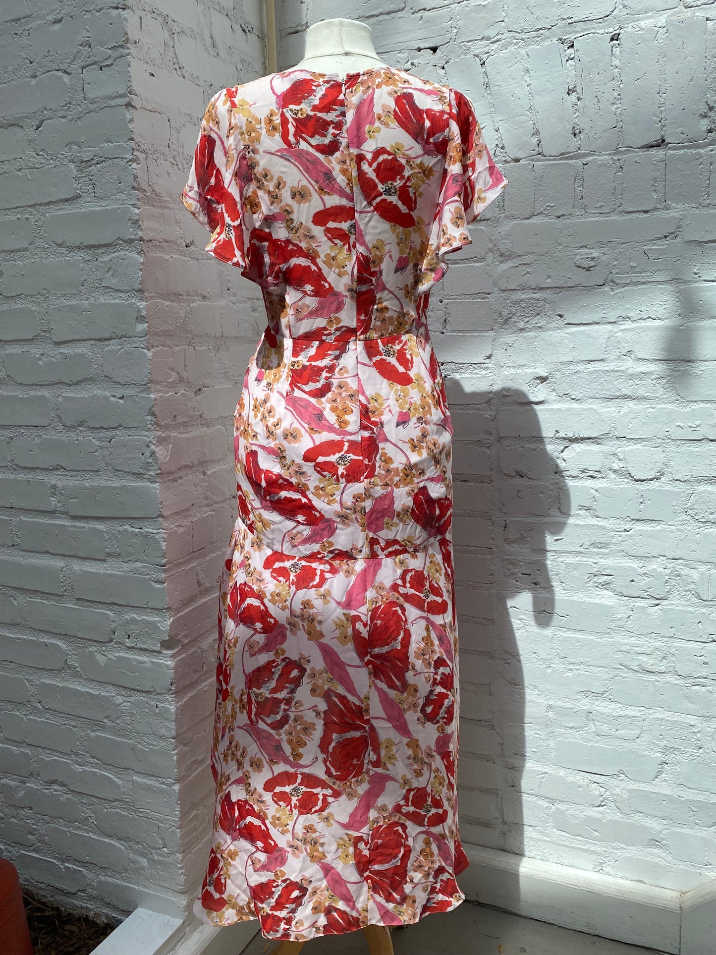 Parker Pink Floral Dress, 4