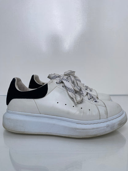 Alexander McQueen Black & White Sneakers, 39