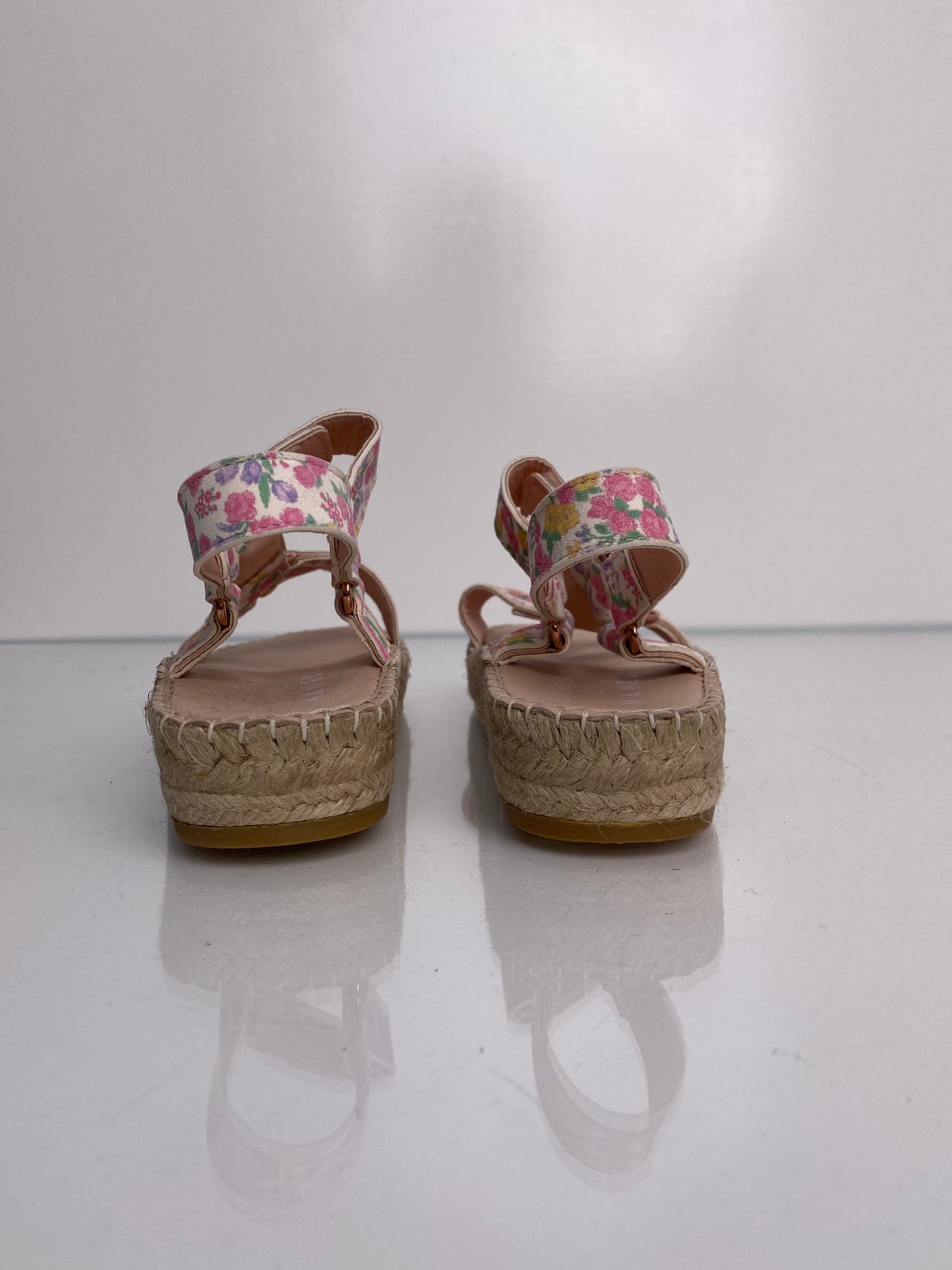 LoveShackFancy Floral Espadrille Sandals, 38