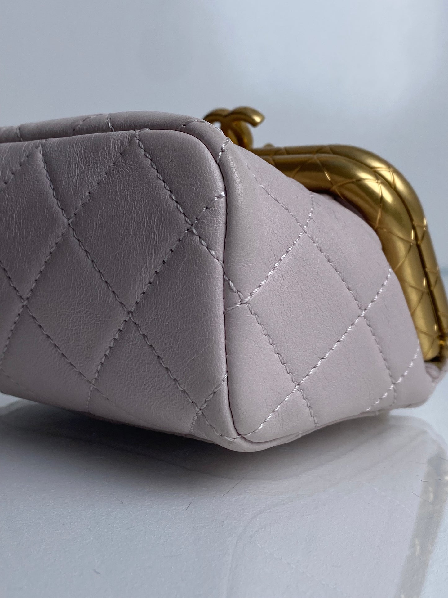 Chanel Lilac / Light Pink My Crush Mini Crossbody Bag GHW