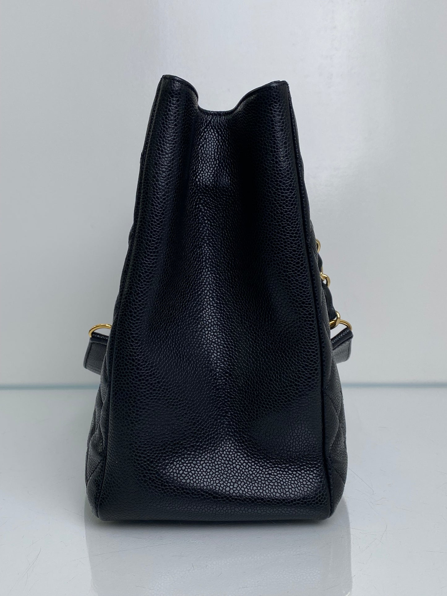 Chanel Black GST XL Caviar Bag GHW #17