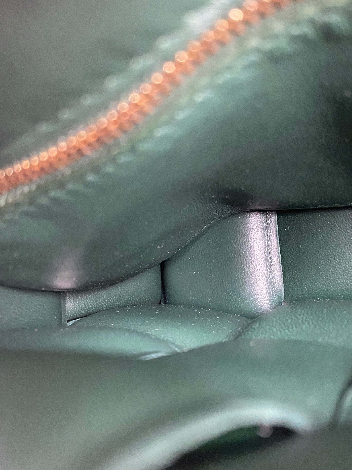 Bottega Veneta Raintree Green Padded Cassette Bag GHW