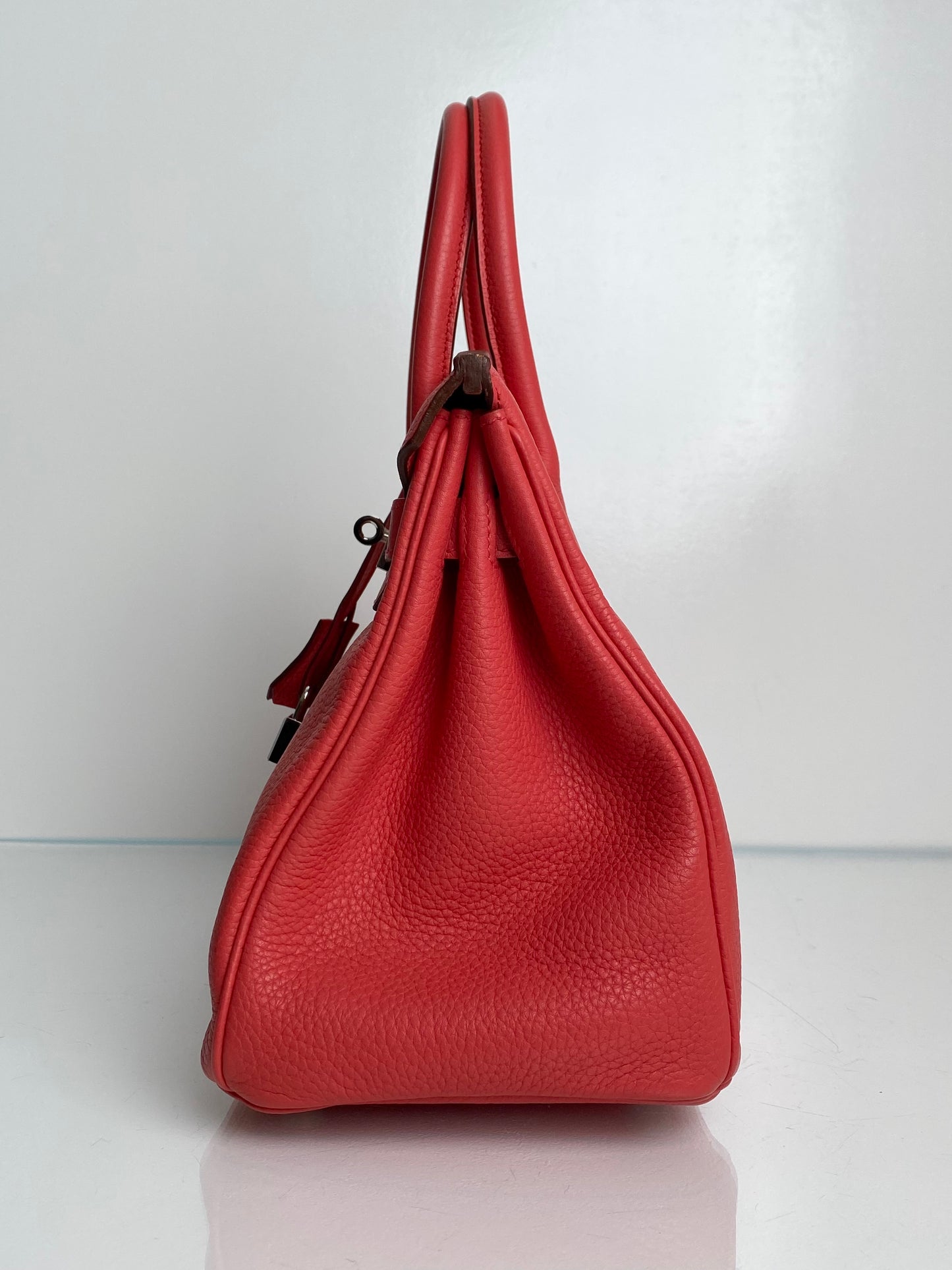 Hermes Birkin 30 Rose Jaipur Togo PHW #M