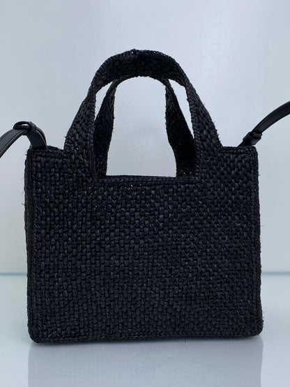 Loewe Women's Black Font Tote Bag w/Strap GHW