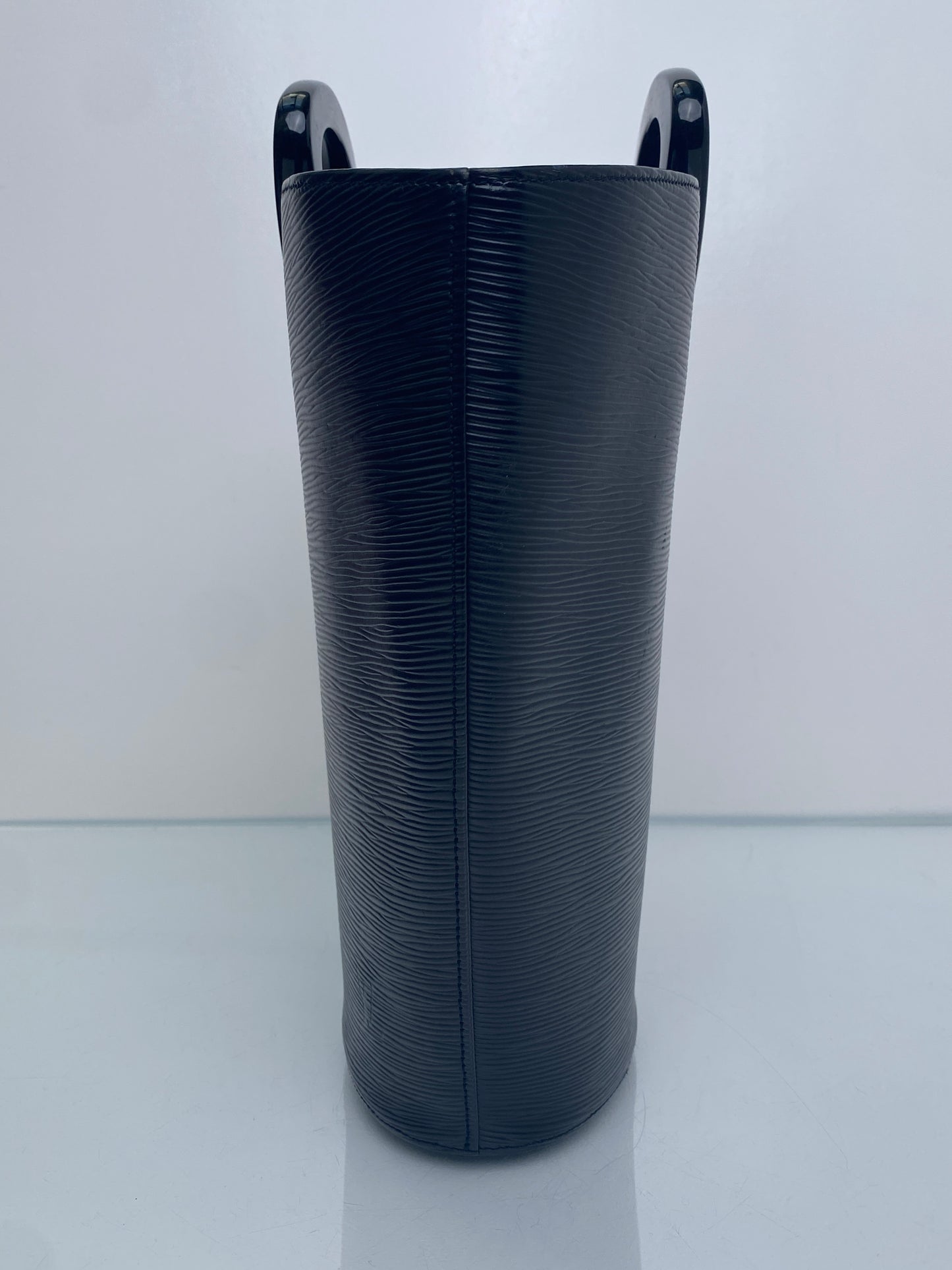 Louis Vuitton Black Epi Bucket Tote Bag