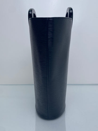 Louis Vuitton Black Epi Bucket Tote Bag