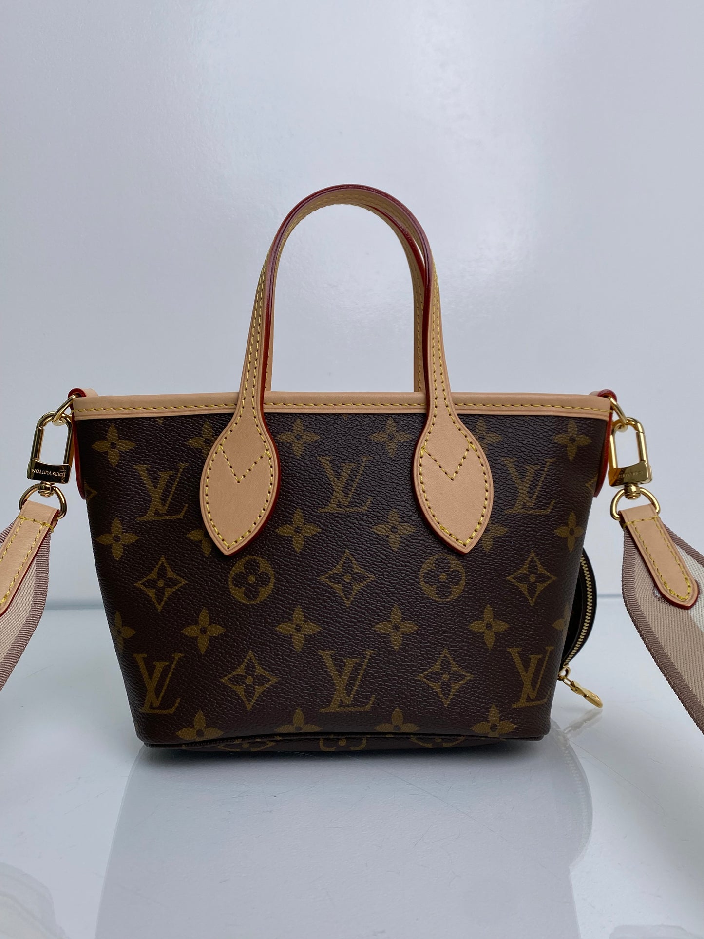 Louis Vuitton Monogram Neverfull BB Tote Shoulder Bag