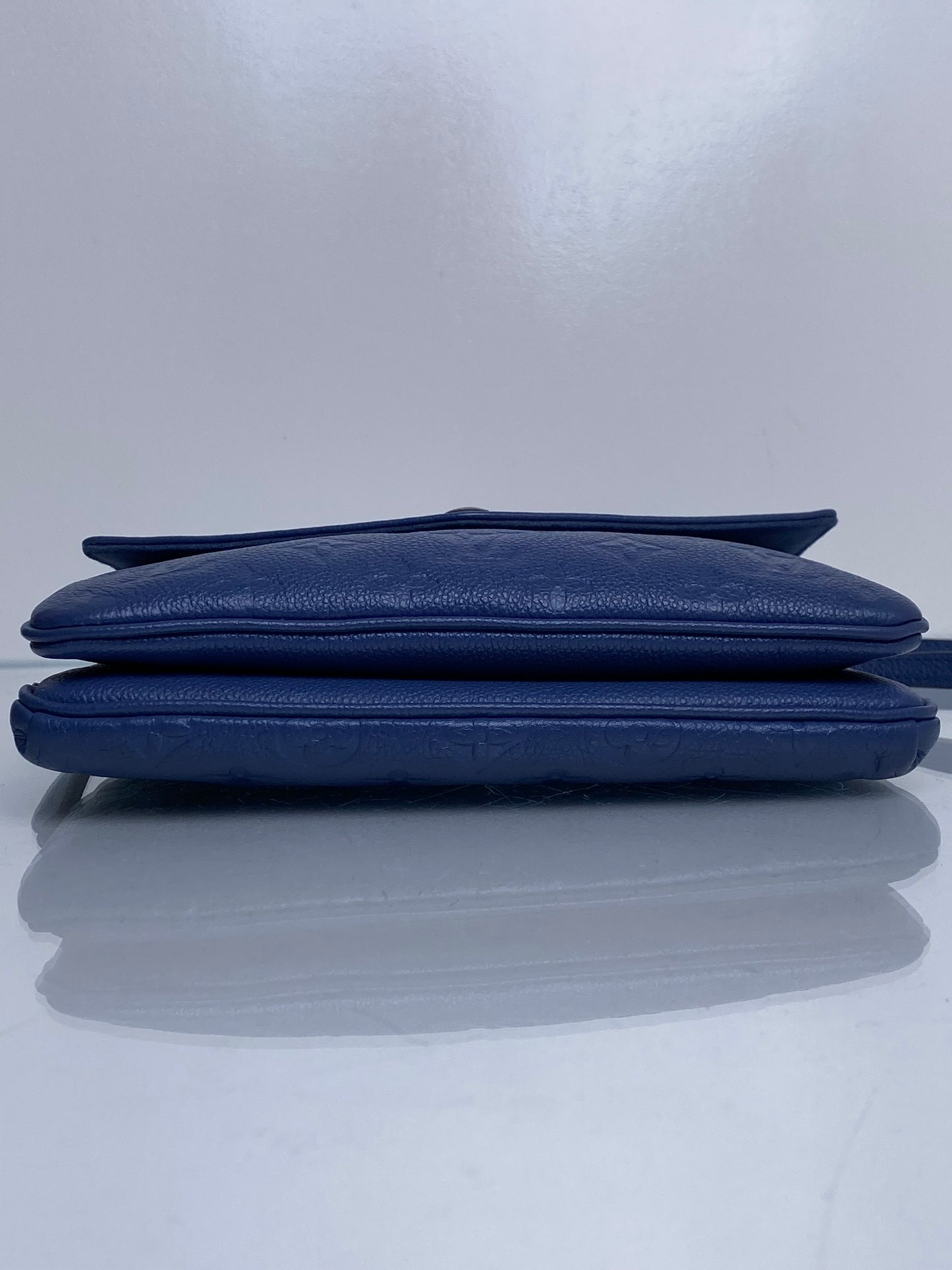 Louis Vuitton Blue Empriente Twinset Bag GHW