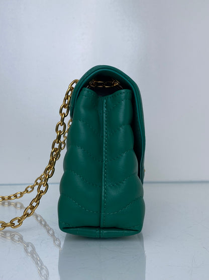 Louis Vuitton Green New Wave Crossbody Bag GHW