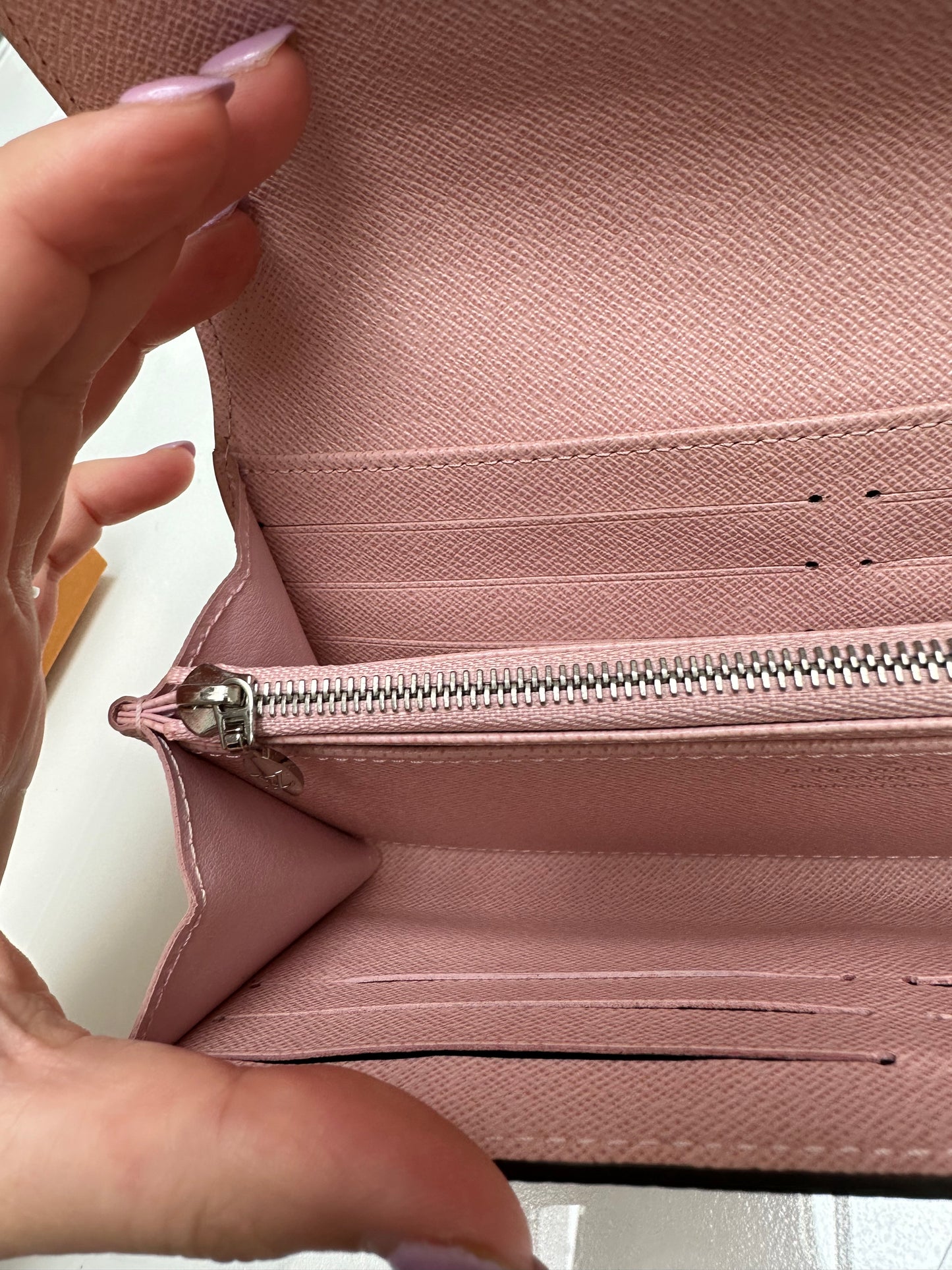 Louis Vuitton Pink Epi Twist Wallet