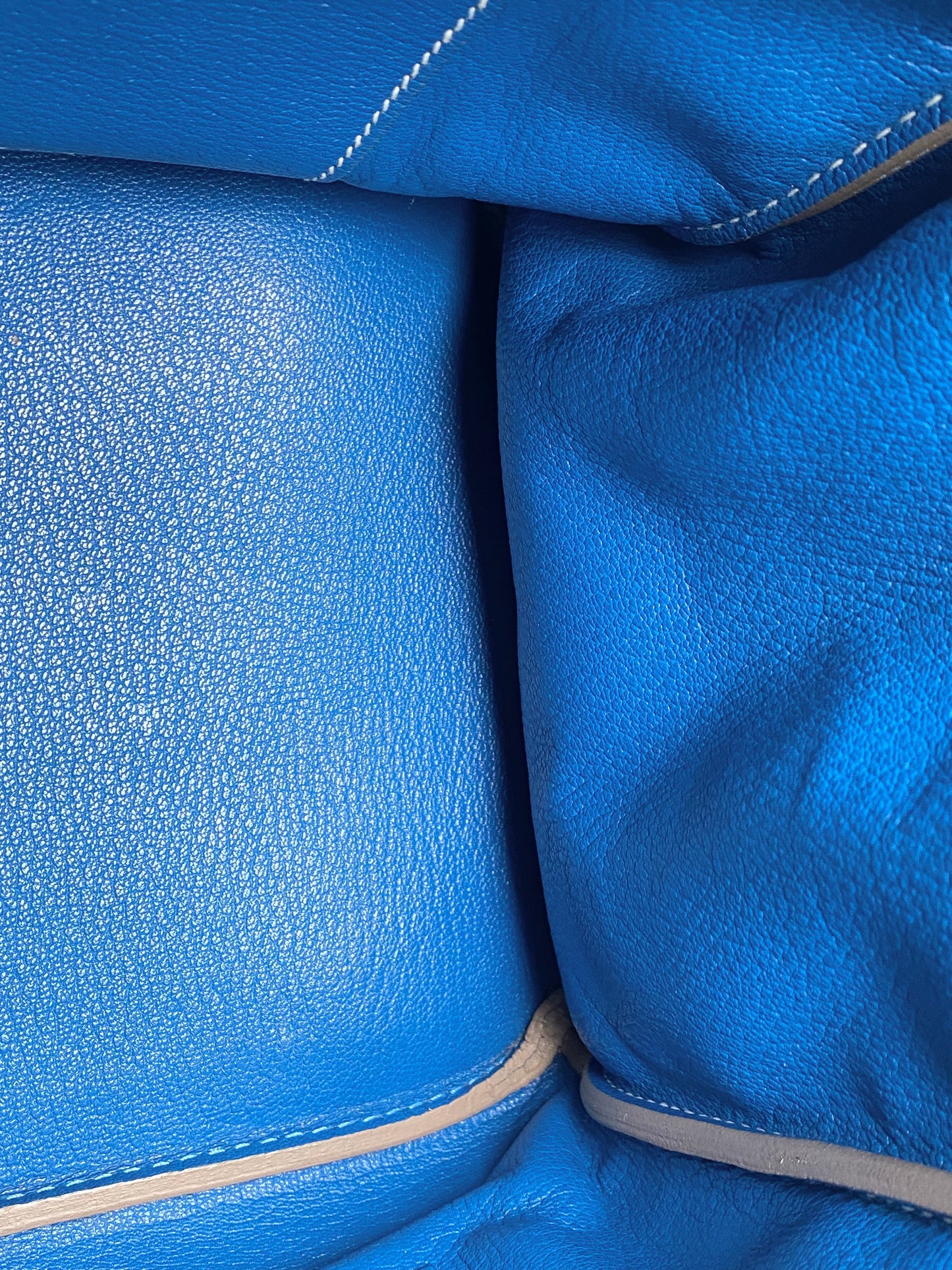 Hermes Birkin 35 Bleu Celeste / Mykonos Candy Epsom PHW #B