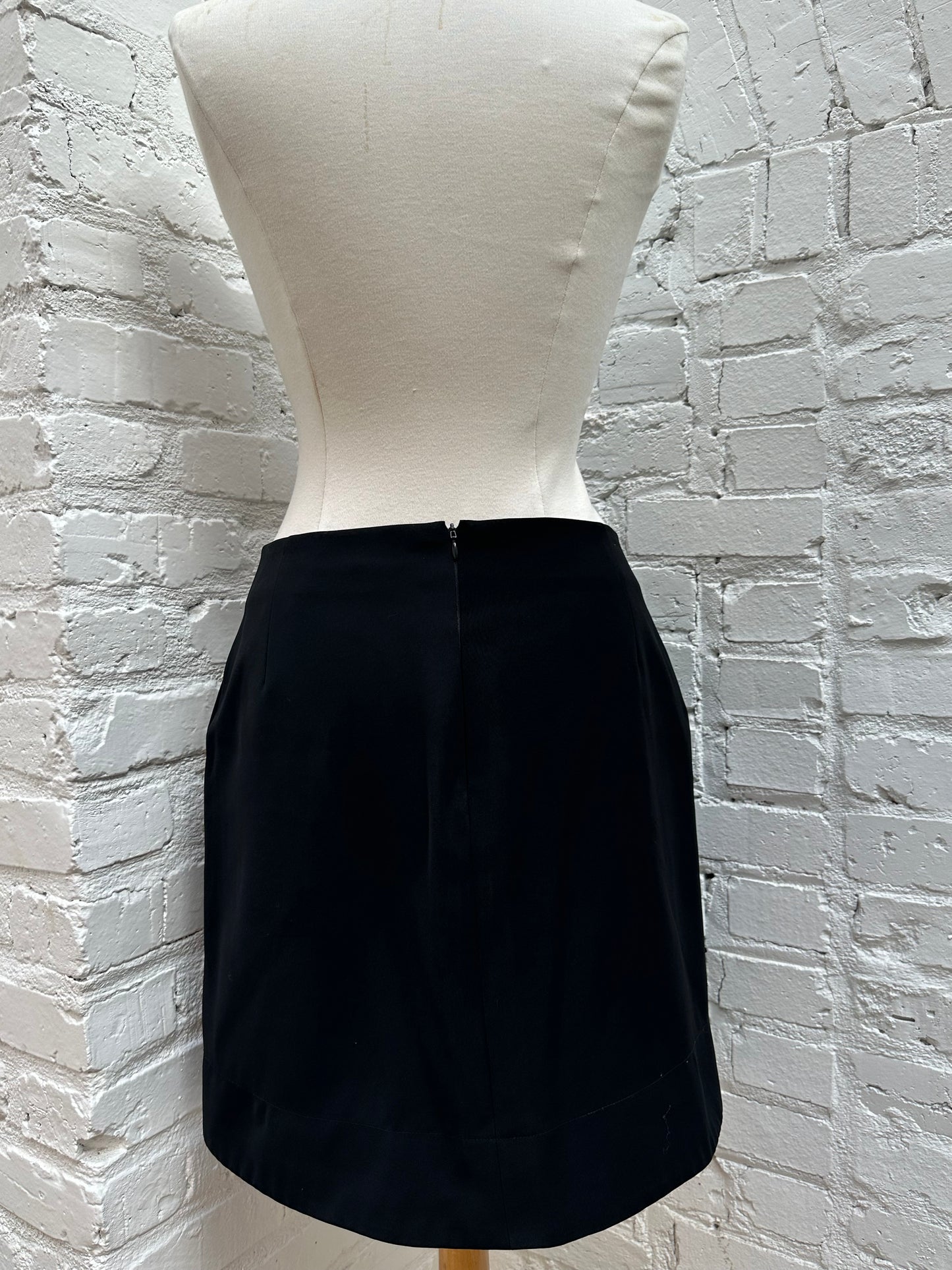 Louis Vuitton Black Pencil Skirt, 40